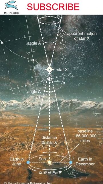 How do we measure the distance of a star? #shorts #star смотреть онлайн