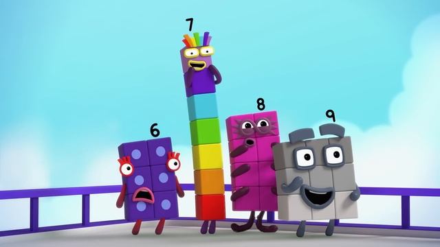 Aprenda a contar de 1.000.000.000 a 0 | Números para crianças | Numberblocks em português смотреть онлайн