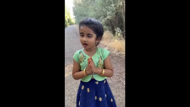 “Rama Rama” Sankeertana ~ By Chivukula Valli Vedya(3 yrs) ~ Sri #Rama Navami Subhakankshalu 🙏 смотреть онлайн