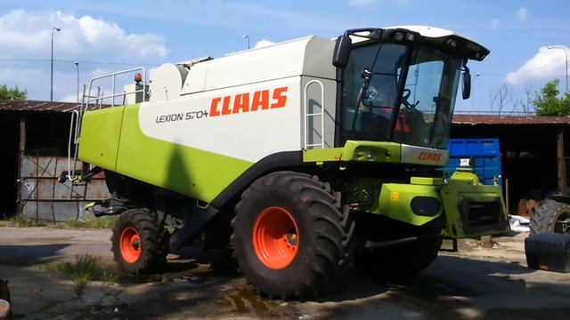 CLAAS LEXION 570 смотреть онлайн