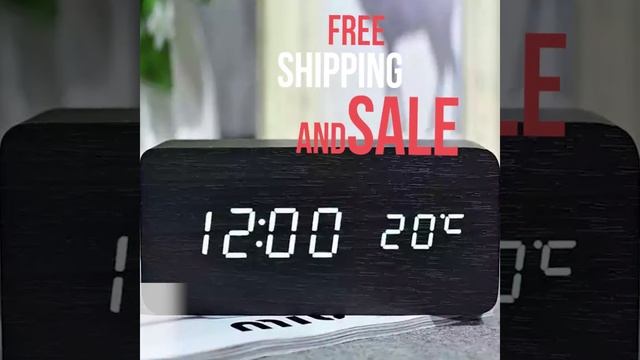 led wooden clock ad смотреть онлайн