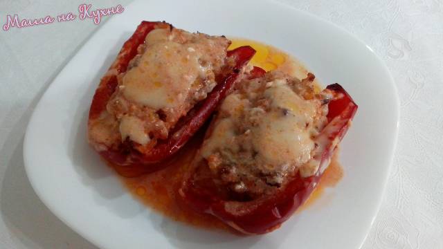 Фаршированный перец пошаговый рецепт смотреть онлайн