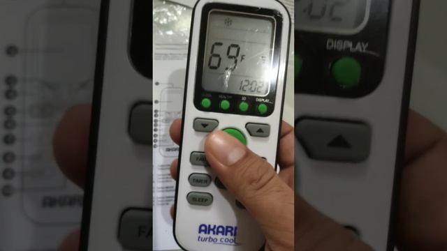 Cara Mengubah Mode °F ke °C pada ac AKARI TURBO COOL смотреть онлайн