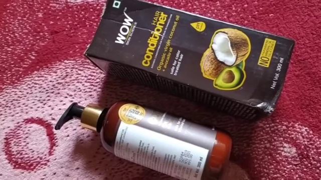 WOW HAIR CONDITIONER COCONUT OIL REVIEW #Rinkubeautyadda смотреть онлайн