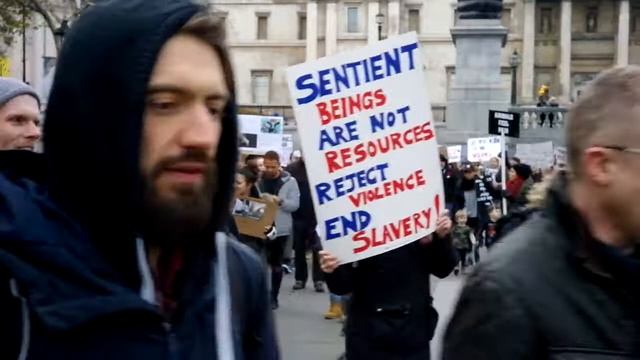 Animal Sentience Protest (Samsung NX100, Jupiter-12 lens) смотреть онлайн