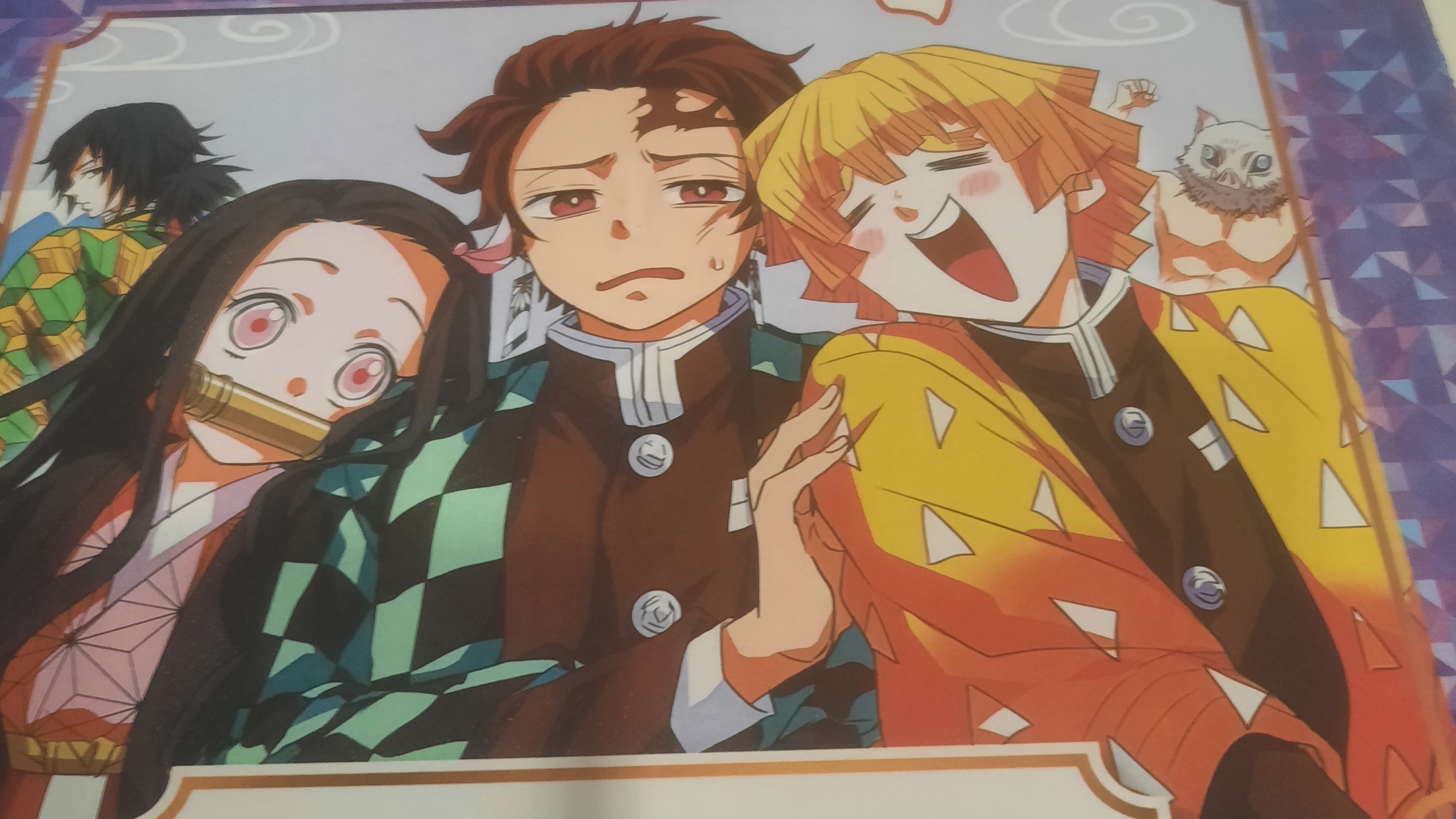 обзор на посылку с клинком рассекающий демонов!