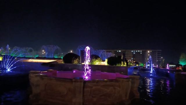 Музыкальный световой фонтан г. Дербент . смотреть онлайн