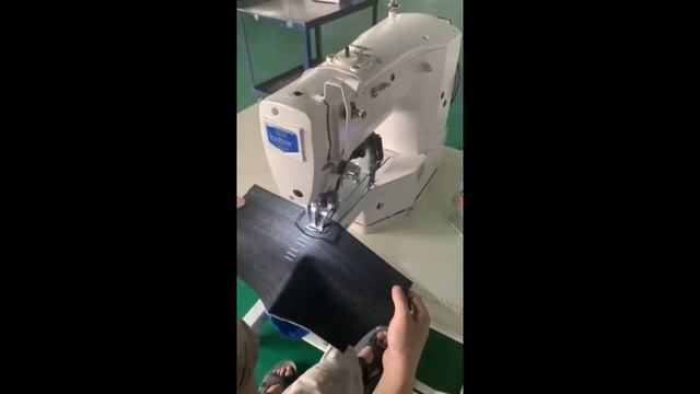 Britex BR 1900A full option computer control Bar tacking Machine. смотреть онлайн