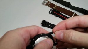 How to replace strap band on Casio GShock Watch GWM5610 using JaysAndKays Metal Adapters