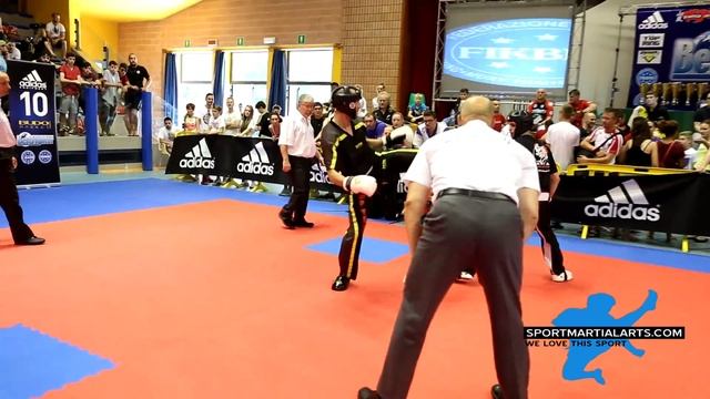 Harold Schmidt v Robbie McMenamy Open Weight 2014 BESTFIGHTER WAKO World Cup 2014 смотреть онлайн
