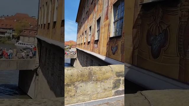 Самая старая Ратуша, стоит на воде #германия #deutschland смотреть онлайн