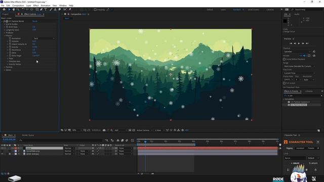 CC Particle world Animation After Effects Tutorial смотреть онлайн