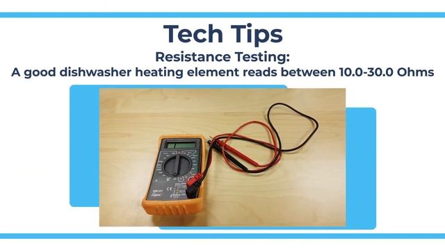 Resistance Testing: Dishwasher Heating Element - Tech Tips from Repair Clinic смотреть онлайн