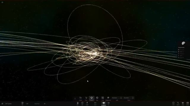 What If We Made Ganymede Larger Than Jupiter, Universe Sandbox ²