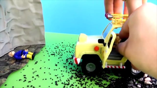 Jupiter 2 in 1 Fire Truck | Red Helps in Emergencies, Fireman Sam and Elvis get support смотреть онлайн