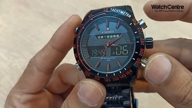 NaviForce 9024 Full Black Steel Watch Review & Setting - WatchCentre.PK смотреть онлайн