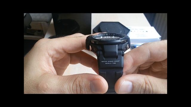 Casio GA-1100 watch - G-Shock Gravity Master UNBOXING & REVIEW смотреть онлайн