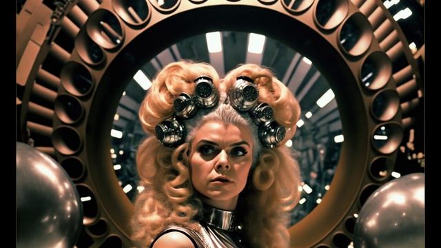 BARBARELLA ★ FORBIDDEN PLANET ★ AI Midjourney Fashion Story