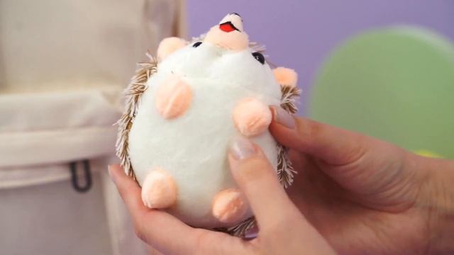Мягкий брелок "Ёжик" 12 см смотреть онлайн
