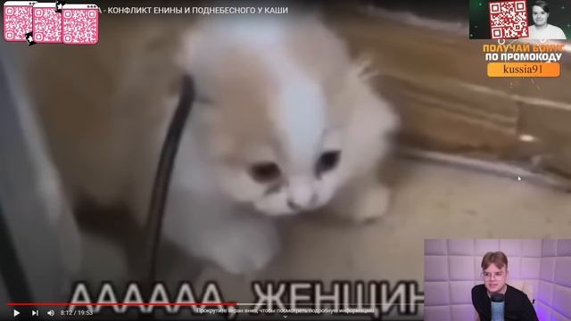 КАША СМОТРИТ - ФЕМКА ПРОТИВ ИНЦ№ЛА - КОНФЛИКТ ЕНИНЫ И ПОДНЕБЕСНОГО У КАШИ смотреть онлайн