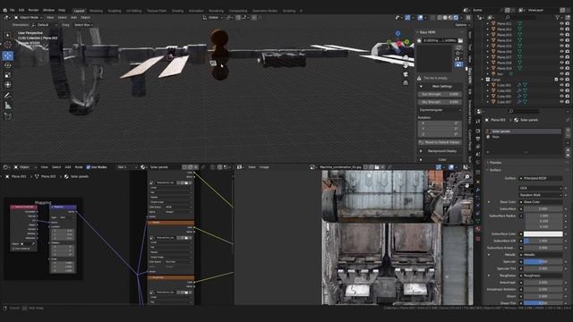 Creating a Spaceship in Blender смотреть онлайн