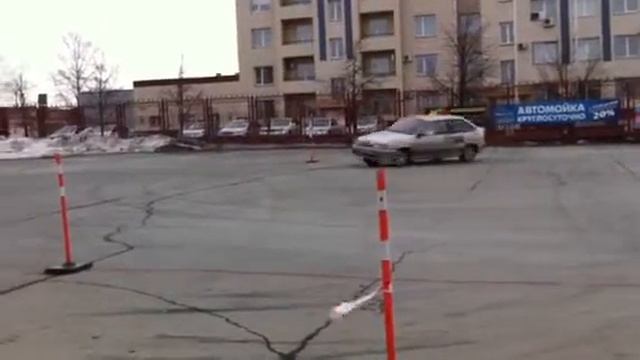 Виртуоз руля 2015. Скоростное маневрирование. смотреть онлайн