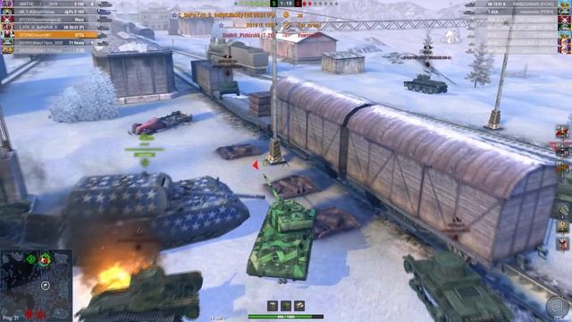 WoT Blitz: Это вам Не на форточке Кататься ٩(̾●̮̮̃•̃̾)۶ смотреть онлайн