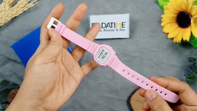 Casio Youth Digital Pink Dial Pink Resin, Case Pink смотреть онлайн