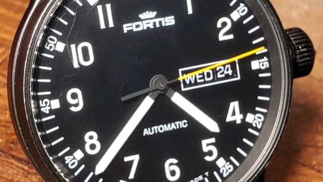 Rare Fortis PVD watch with the T swiss T $15,000 смотреть онлайн