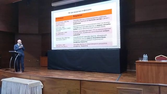 Черепнев Г.В. Клиническое применение трансфер фактора смотреть онлайн