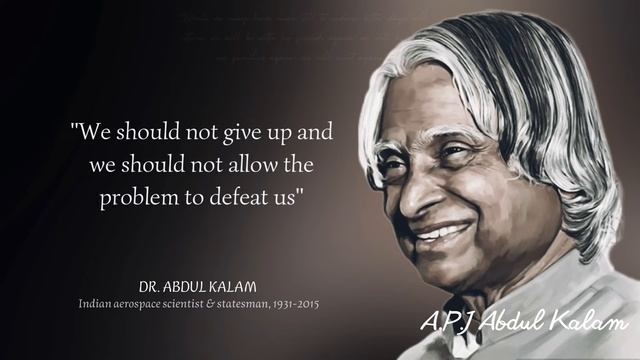 A.P.J Abdul Kalam's Quotes in english | Indian aerospace scientist | that Will make your life Bette смотреть онлайн