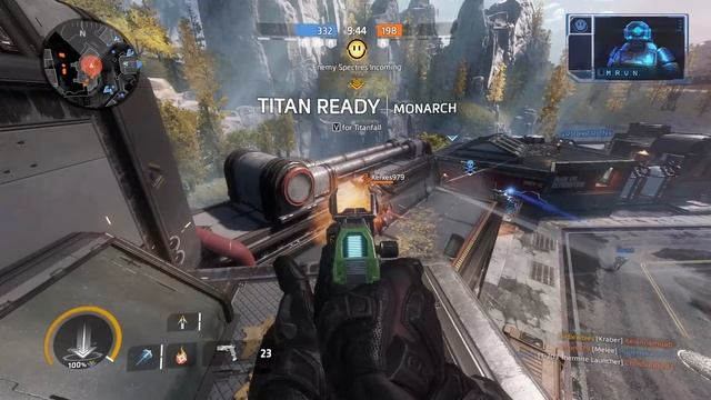 34 Kills w/ Kraber, RE45, Monarch - Titanfall 2 - Attrition - Black Water Canal смотреть онлайн
