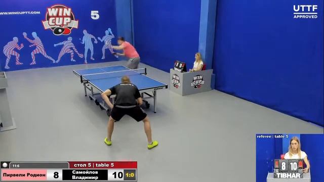 19:30 Пирвели Родион 3-1 Самойлов Владимир cтол 5 ЮГ-3 05.07.21 смотреть онлайн