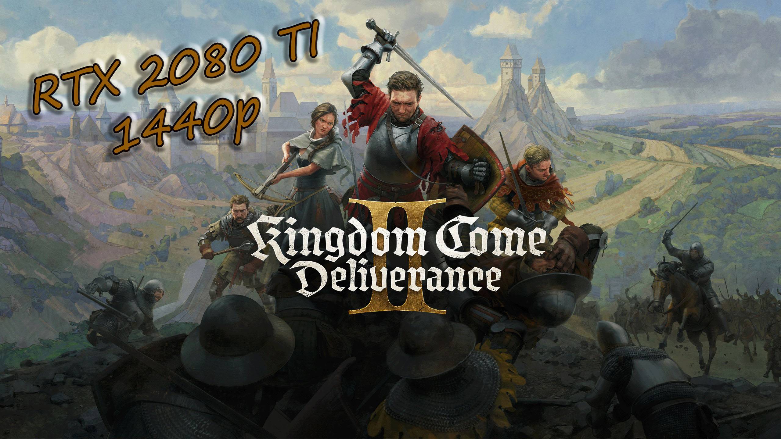 Kingdom Come: Deliverance II - Геймплей, тест, начало игры. RTX 2080 ti + i9-11900k смотреть онлайн
