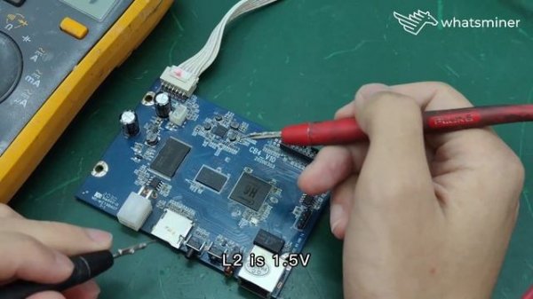 How to repair the #WhatsMiner control board