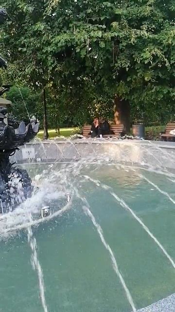 Нескучный сад .фонтан по Фен-шую..