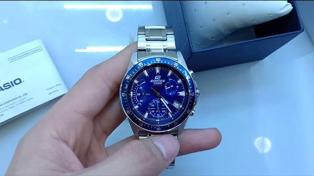 Review Đồng Hồ Nam CASIO EDIFICE EFV-540D-2AVUDF CHÍNH HÃNG [dongho24h.com]