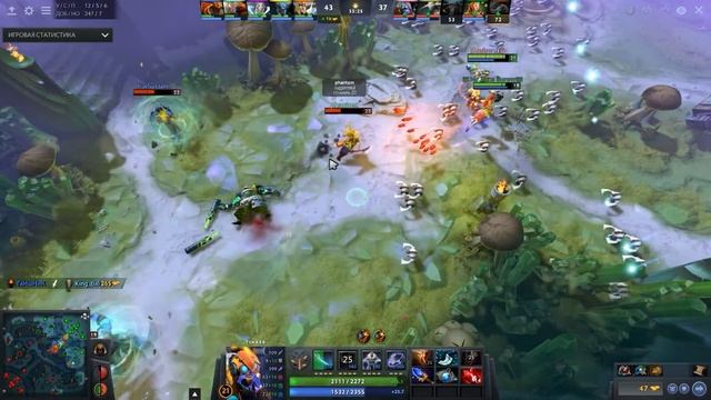 Dota 2 Rampage. МОРФ НАКРЫЛ ВРАГОВ ЦУНАМИ смотреть онлайн