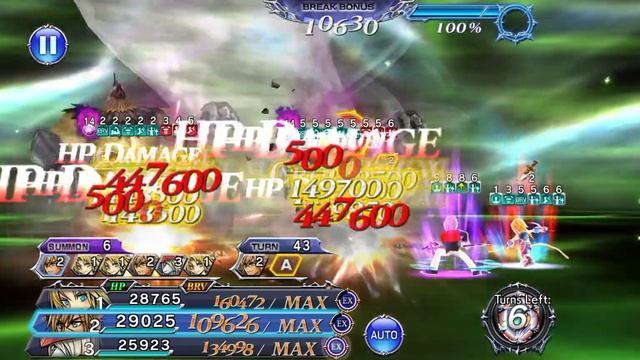 [DFFOO GL] Dimensions' End: Transcendence, Tier 9, Reckoning #2 - Zidane, Nine, Freya смотреть онлайн