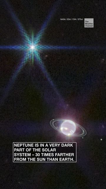 Neptune’s rings as you’ve never seen them before #shorts смотреть онлайн