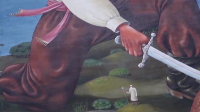 Мурал "Святий Юрій". Київ, Велика Житомирська смотреть онлайн
