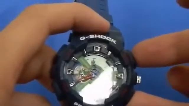 Часы G Shock настройка
