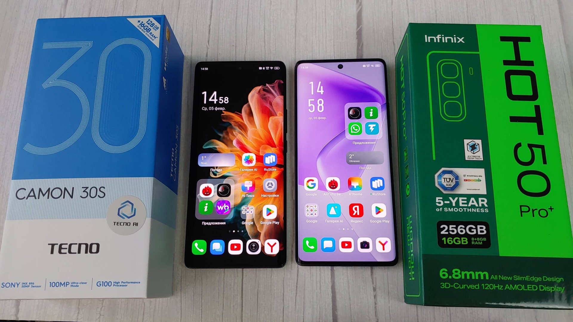 TECNO CAMON 30S vs INFINIX HOT 50 PRO+ КАКОЙ ЛУЧШЕ? смотреть онлайн