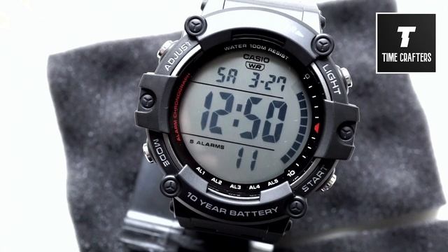 🔥 Casio AE 1500WH 🔥 Diseño impactante en un reloj de cuarzo digital por menos de 50€ смотреть онлайн