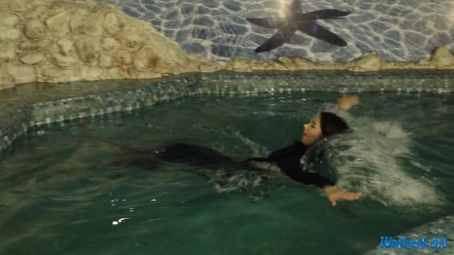 Wetlook Black Outfit | Wetlook Leather Boots | Wetlook Girl Turtleneck