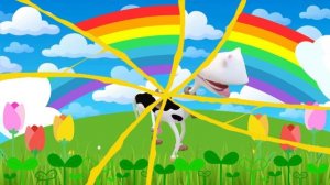 Му Му Му Корова на лугу / весёлая песня для детей / детские песни