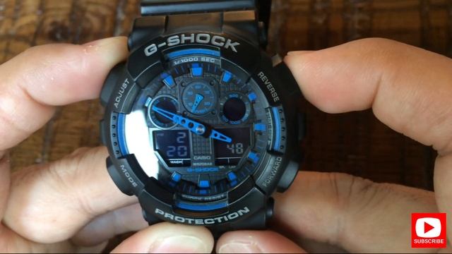 How To Set Time and Auto Light On G-Shock GA -100 (Tagalog) смотреть онлайн