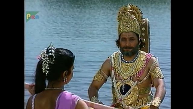 कैसे हुआ शांतनु को सत्यवती से प्रेम | Mahabharat (महाभारत) Scene | B R Chopra | Pen Bhakti смотреть онлайн