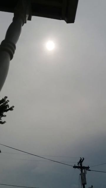 What We Seen Of The Solar Eclipse..
