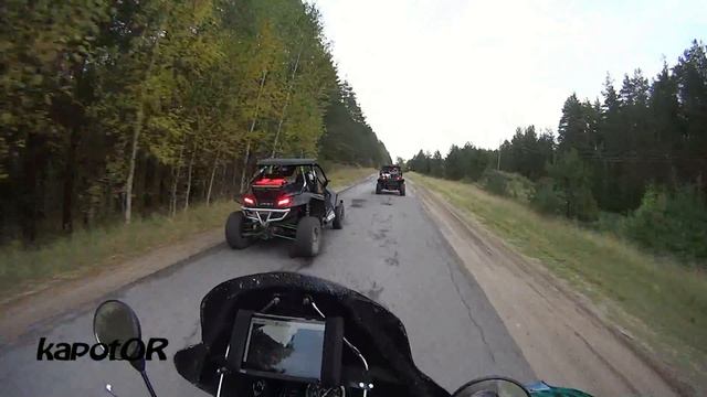 Камера заднего вида на мотоцикл